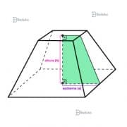 Como calcular o tronco de pirâmide Fórmulas de Área e Volume