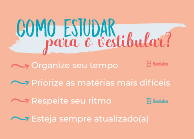 O que estudar para o Vestibular? Veja agora 4 dicas Universais!