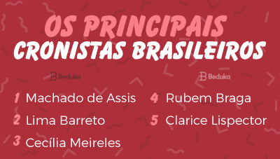 quem são os principais cronistas brasileiros