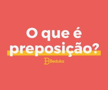 o que é Preposição