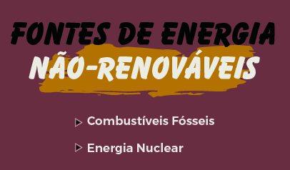 fontes de energia não renováveis: combustíveis fósseis e nuclear