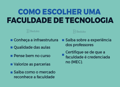 Como escolher faculdade de tecnologia