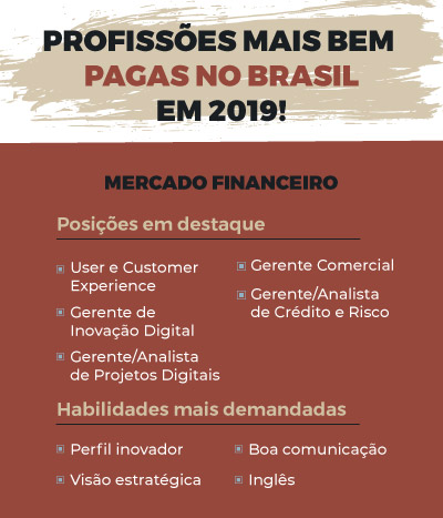 profissões mais bem pagas no Brasil em Mercado Ficanceiro