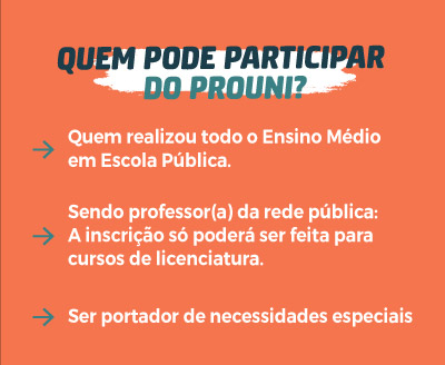 quem pode participar do prouni