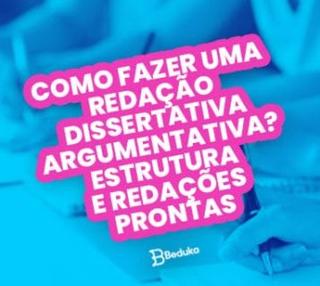 DISSERTATIVA ARGUMENTATIVA
