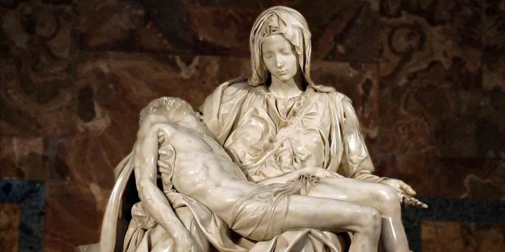 pietá-michelangelo escultura renascentista