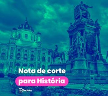 nota de corte para história
