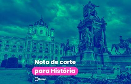 nota de corte para história