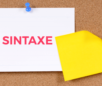 Exercícios de Sintaxe