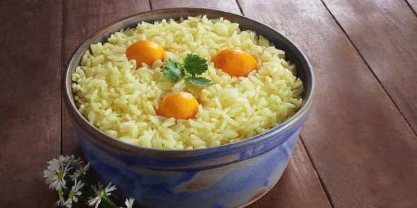 arroz com pequi