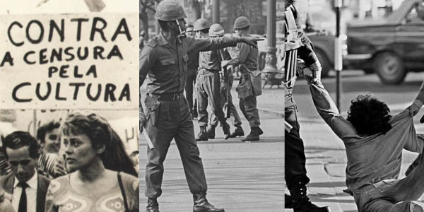 opressão ditadura militar - Exercícios sobre Ditadura Militar