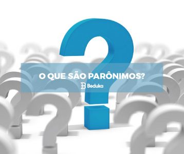 O que são Parônimos