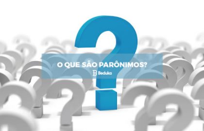 O que são Parônimos