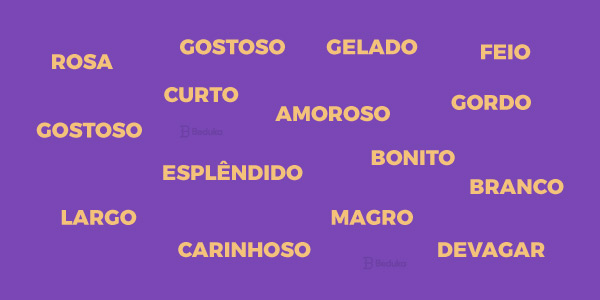 adjetivos - Exercícios sobre Adjetivos