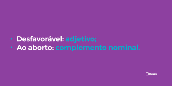 exemplo adjunto adnominal