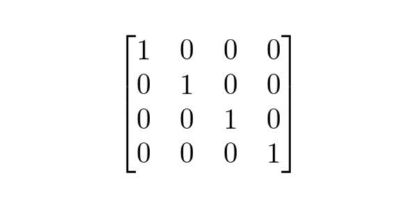 matriz-identidade - Exercícios de Matrizes