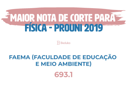 Maior Nota de Corte Física