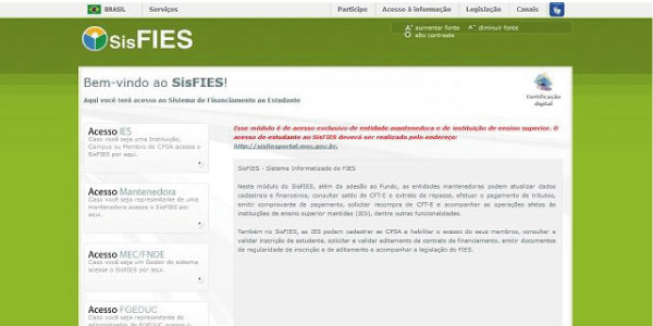 SisFies Mantenedor