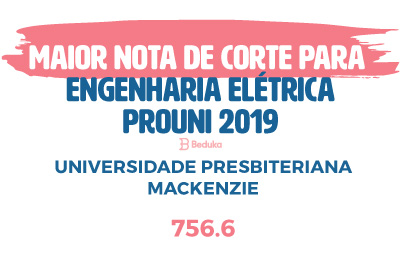 Nota de Corte para Engenharia Elétrica - Sisu 2020 e Prouni 2020