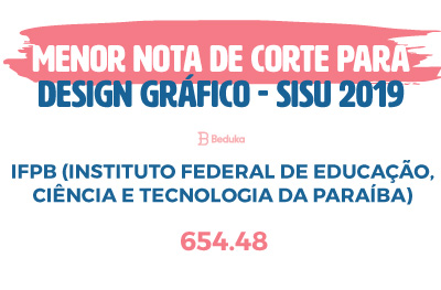menor nota de corte design gráfico