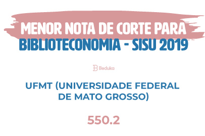 Menor Nota de Corte Biblioteconomia