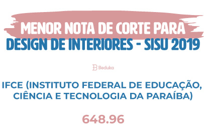 Menor Nota de Corte Design de Interiores