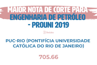 Maior Nota de Corte Engenharia de Petróleo