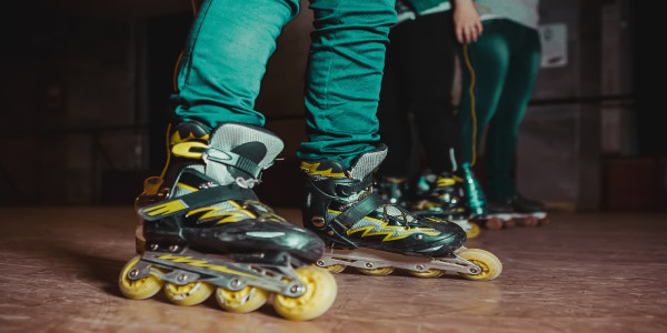 patins- terceira lei de newton