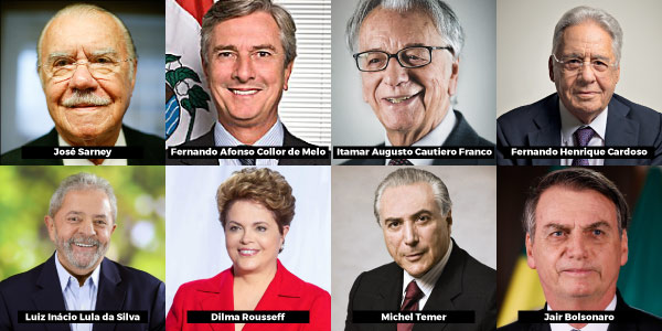 presidentes da nova república
