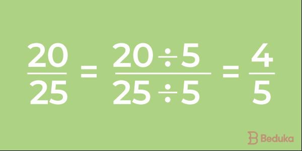 Simplificação de fração - Toda Matéria