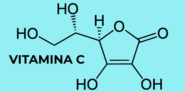 Fórmula química da vitamina C