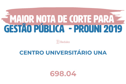 Nota de Corte Gestão Pública