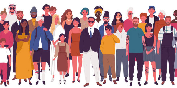 Imagem que representa a cidadania, que é o agrupamento de direitos e deveres impostos aos indivíduos que vivem em sociedade.