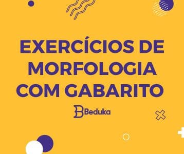 Exercícios de Morfologia com gabarito