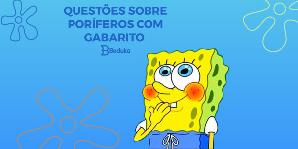Questões sobre PORÍFEROS com gabarito + resumo