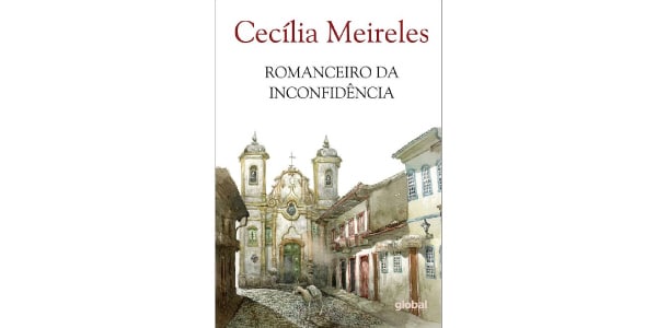 Capa do livro "Romanceiro da Inconfidência", de Cecília Meireles