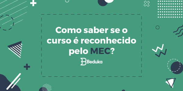 Como saber se um curso é reconhecido pelo MEC