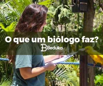 O que um biólogo faz