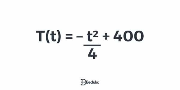 Equação do exercício de Fórmula de Bhaskara