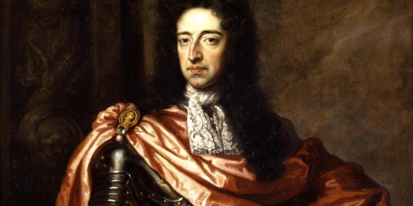 Rei Guilherme III no fim da Revoluçao Inglesa
