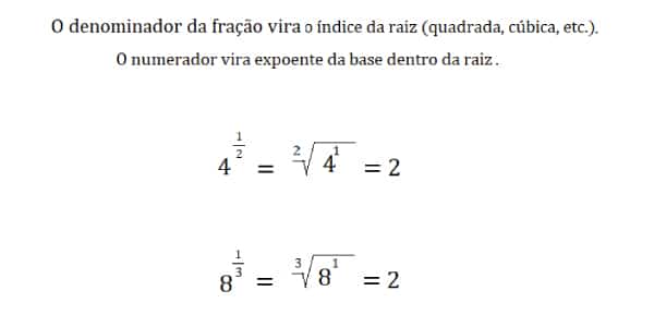 potenciação-com-expoente-fracionário-fraçaõ-no-expoente-como-converter-para-raiz