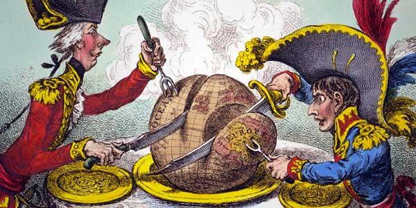 Charge-alegória-e-metafórica-do-Imperialismo-países-ingleses-e-franceses-repartindo-o-mundo-como-se-fossem-alimento