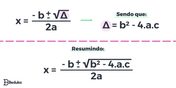 Fórmula de Bhaskara completa: como resolver e exemplos