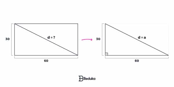 Qual-é-a-medida-da-diagonal-de-um-retângulo-cujo-lado-maior-mede-60-cm-e-o-lado-menor-mede-30-cm