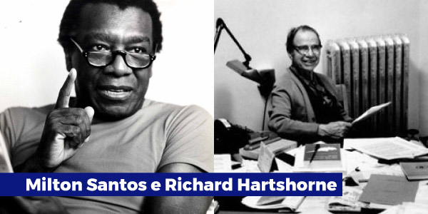 Milton Santos e Richard Hartshorne