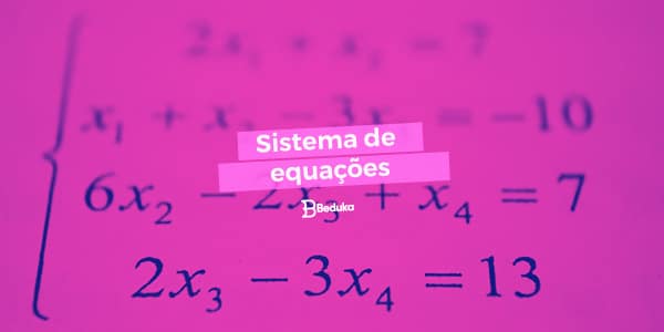 SISTEMA DE EQUAÇÕES do 2º grau SUBSTITUIÇÃO