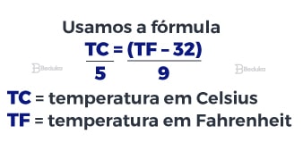 Fórmula-de-conversão-da-medida-de-temperatura-fahrenheit-e-celsius