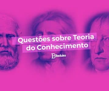 Questões sobre Teoria do Conhecimento