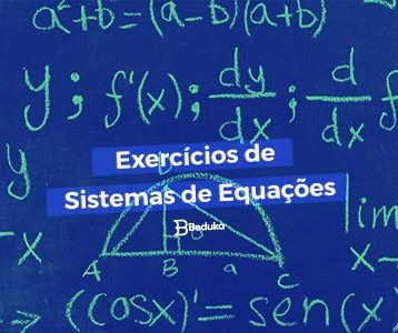 Exercícios de Sistemas de Equações