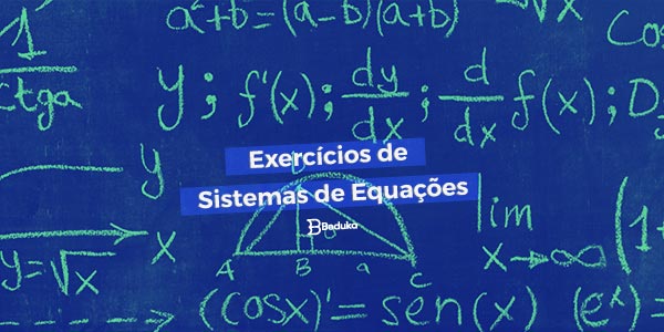 Sistema de equação, Sistema de equação